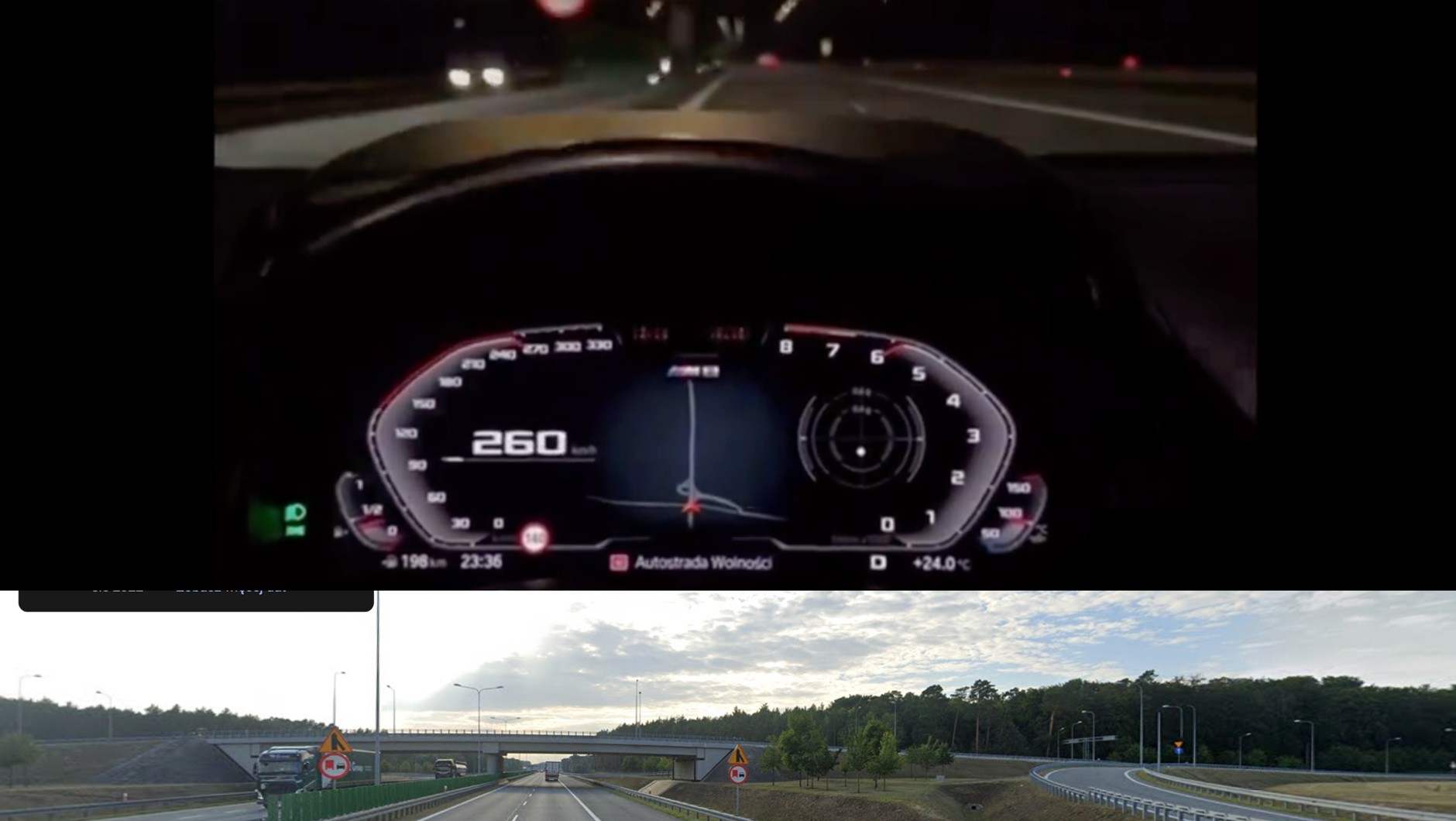 Nie ma dwóch identycznych węzłów autostradowych – grafika na liczniku BMW zdradziła lokalizację