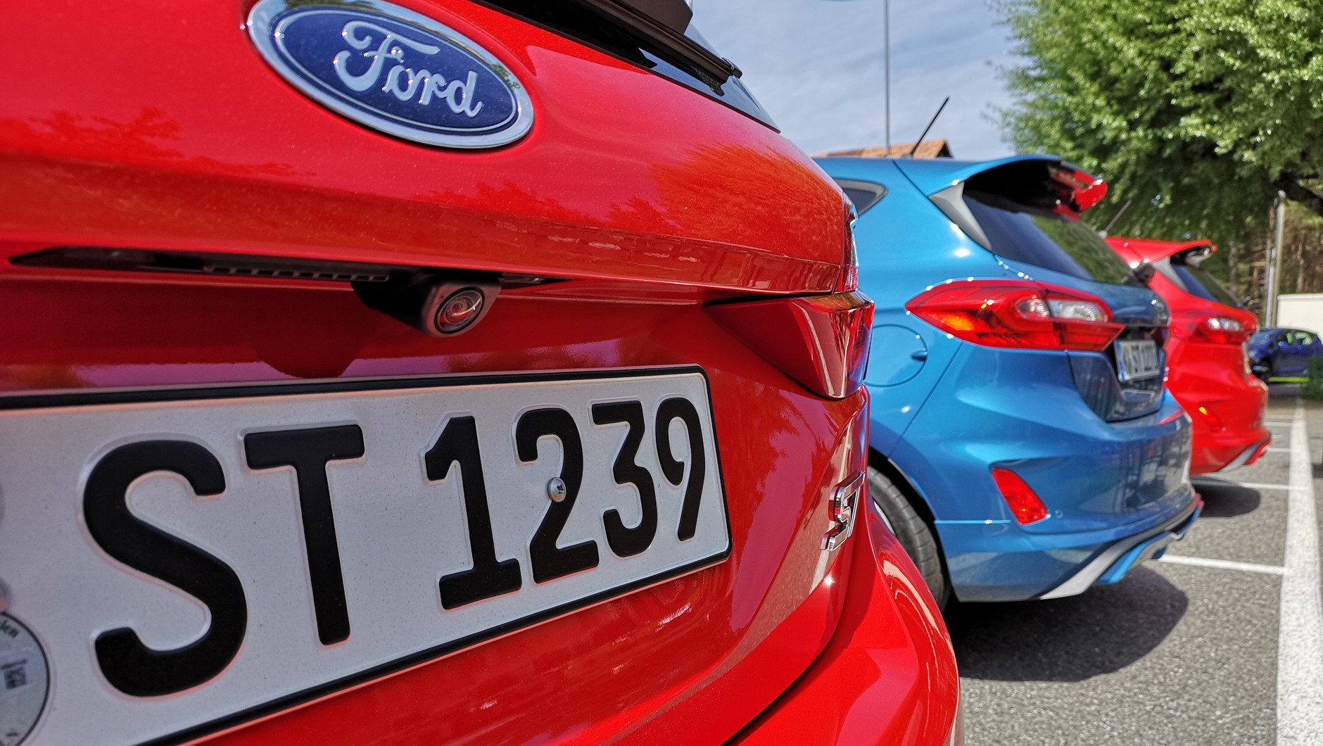 Ford Fiesta ST - oto przykład dobrze dopasowanych tablic rejestracyjnych