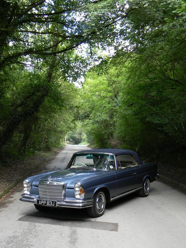 Mercedes 280SE 3.5 l Cabriolet – czyż nie jest boski?!