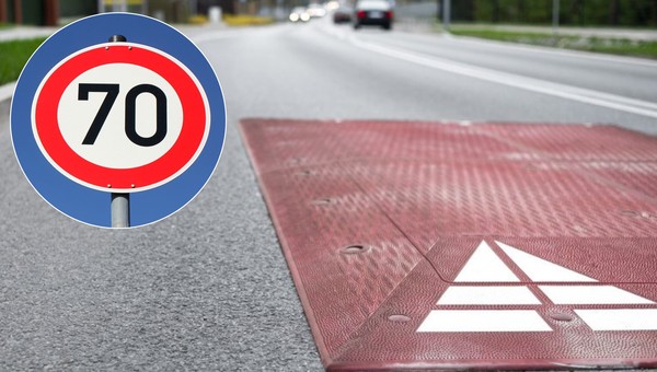 Czy próg zwalniający odwołuje ograniczenie prędkości?