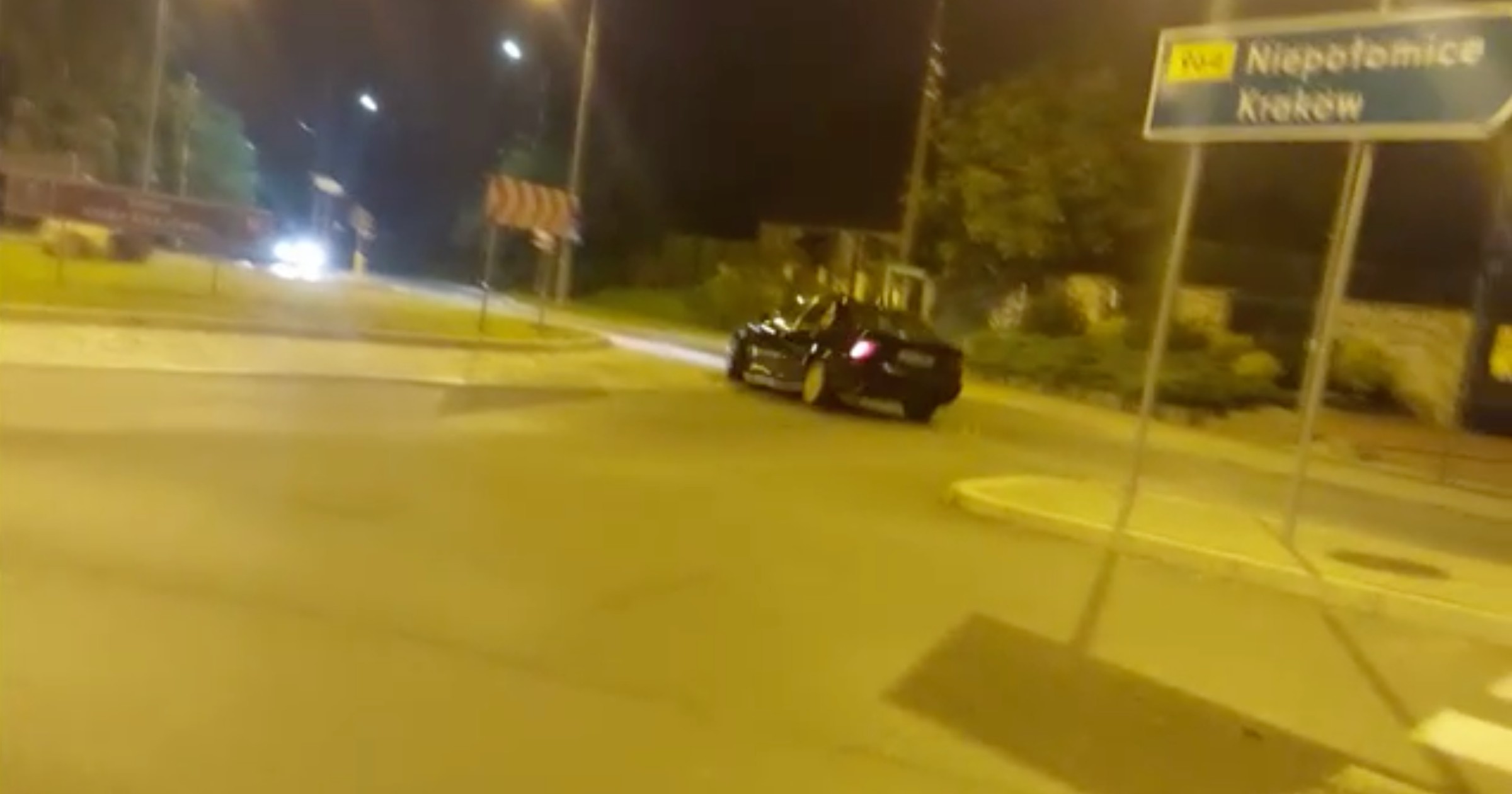 Driftował po ulicach Wieliczki. Zdradziło go nagranie