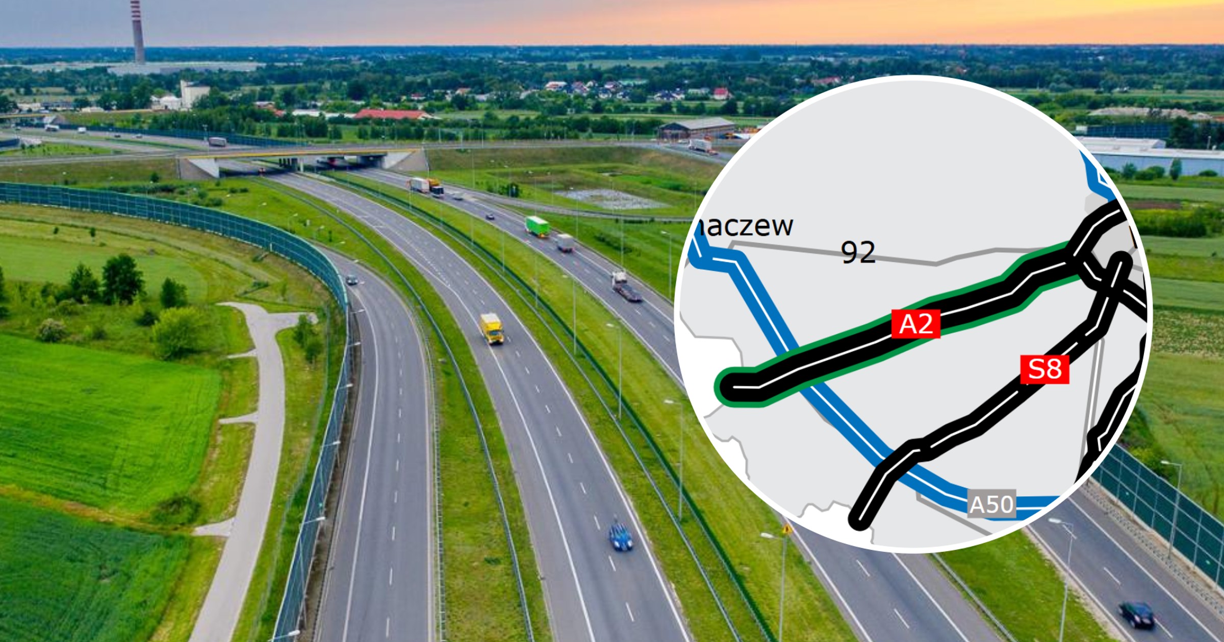 Jeszcze w tym roku ruszy rozbudowa autostrady A2 na odcinku Łódź-Warszawa