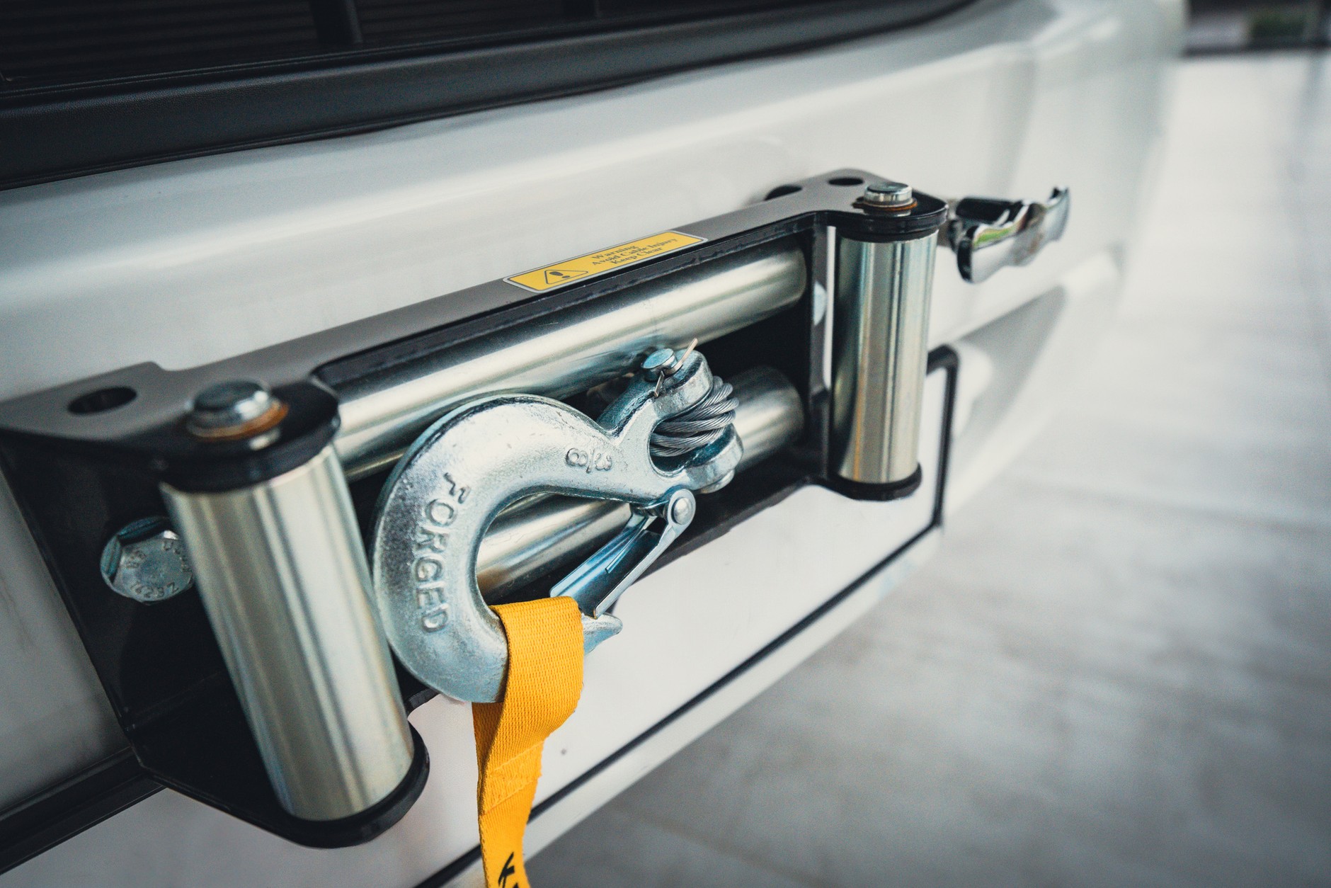 Ford Transit z podwójną kabiną i zabudową kontenerową dla Straży Pożarnej