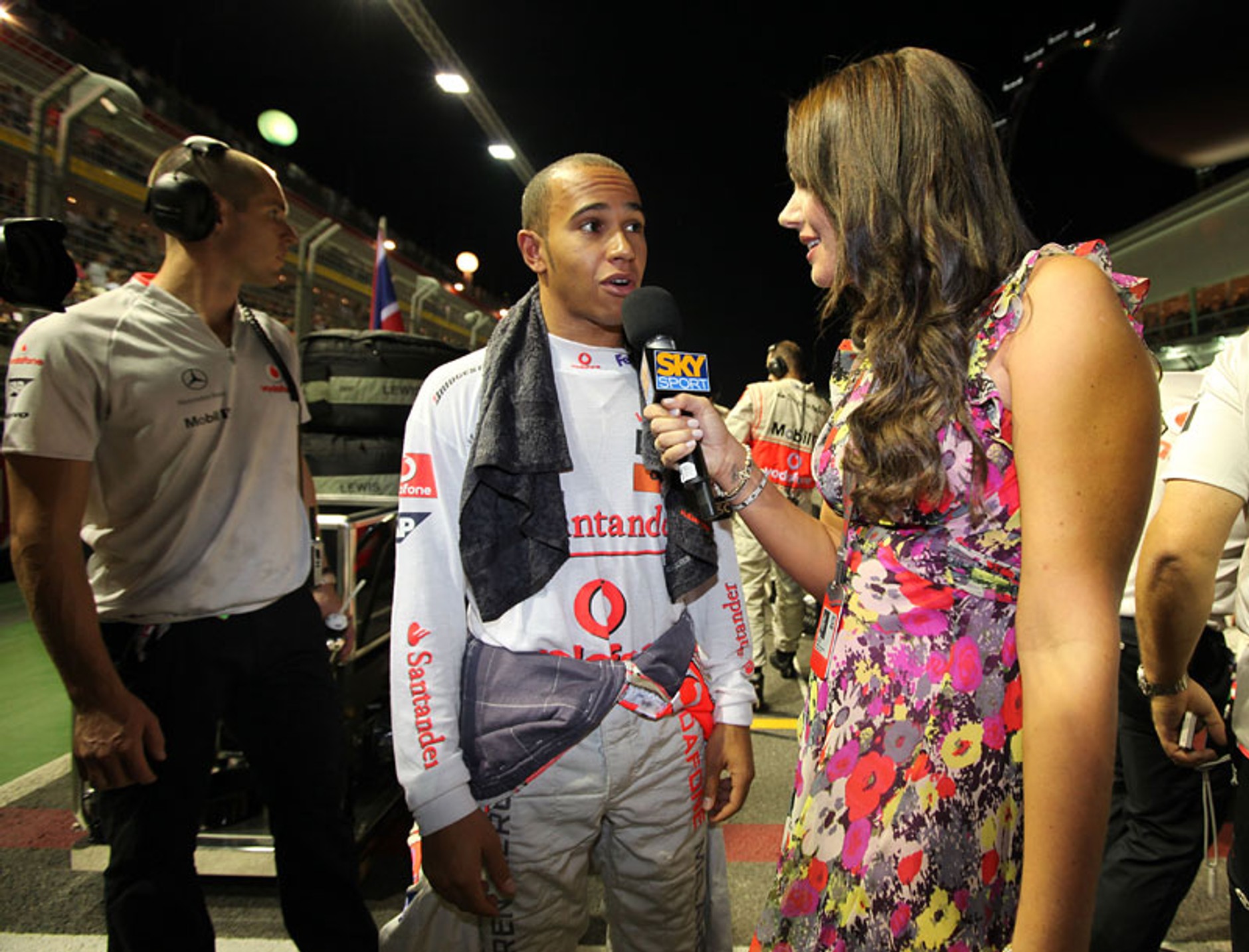 Grand Prix Singapuru 2009: sukces Hamiltona - fotogaleria Jiři Křenek