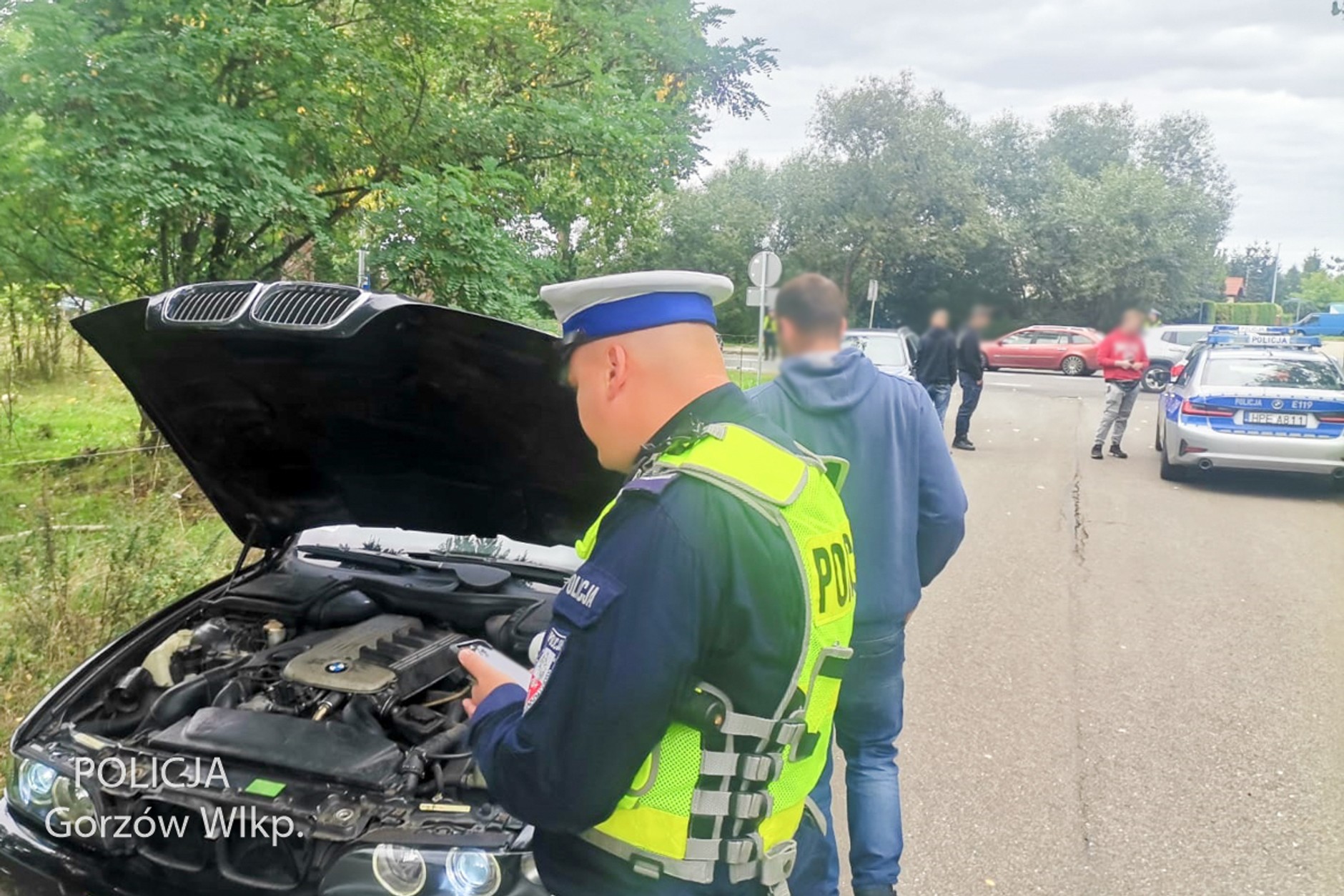 Jechali na zlot, ale zaskoczyła ich policja