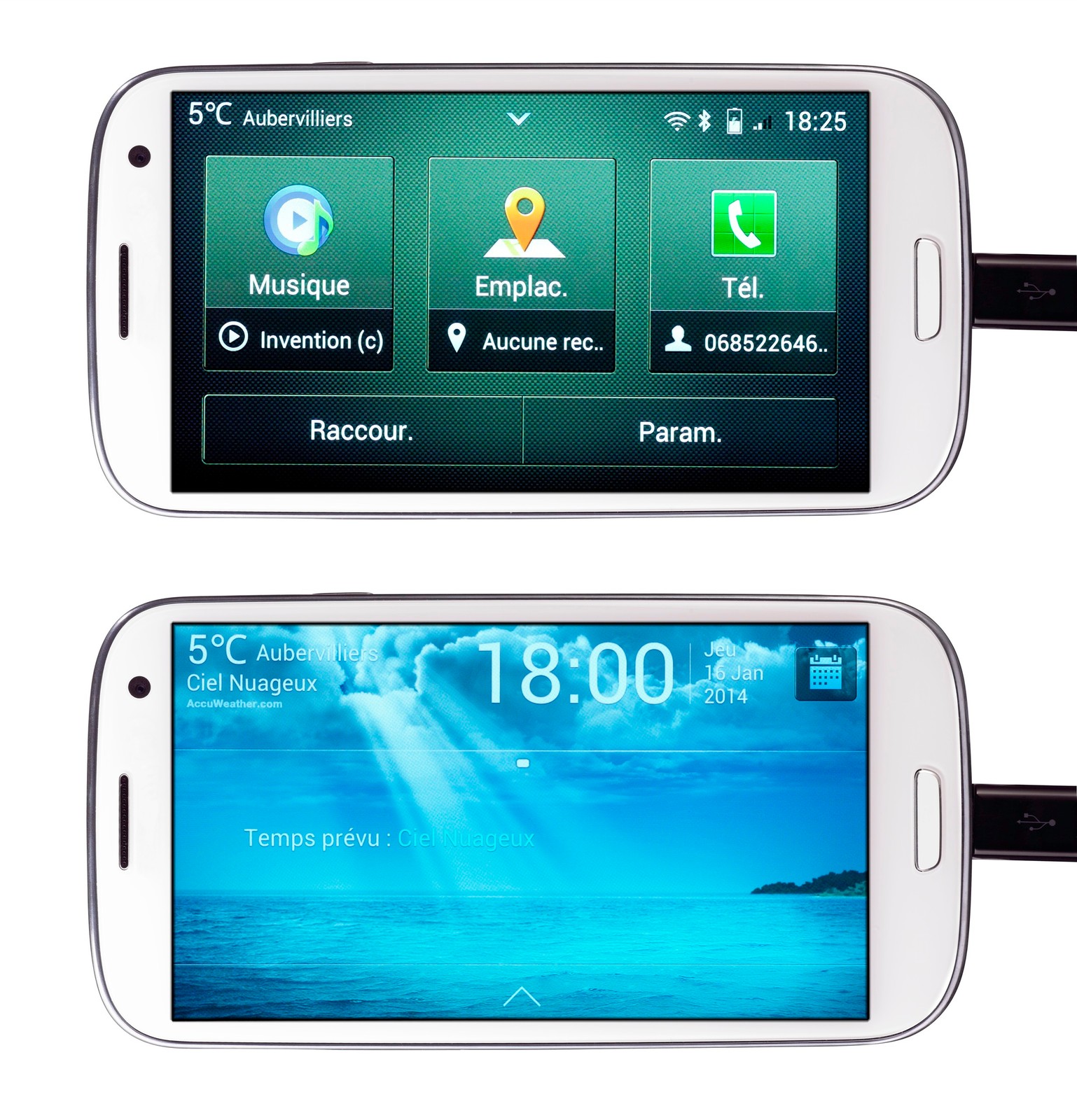 Telefony Samsunga z aktywnym trybem samochodowym