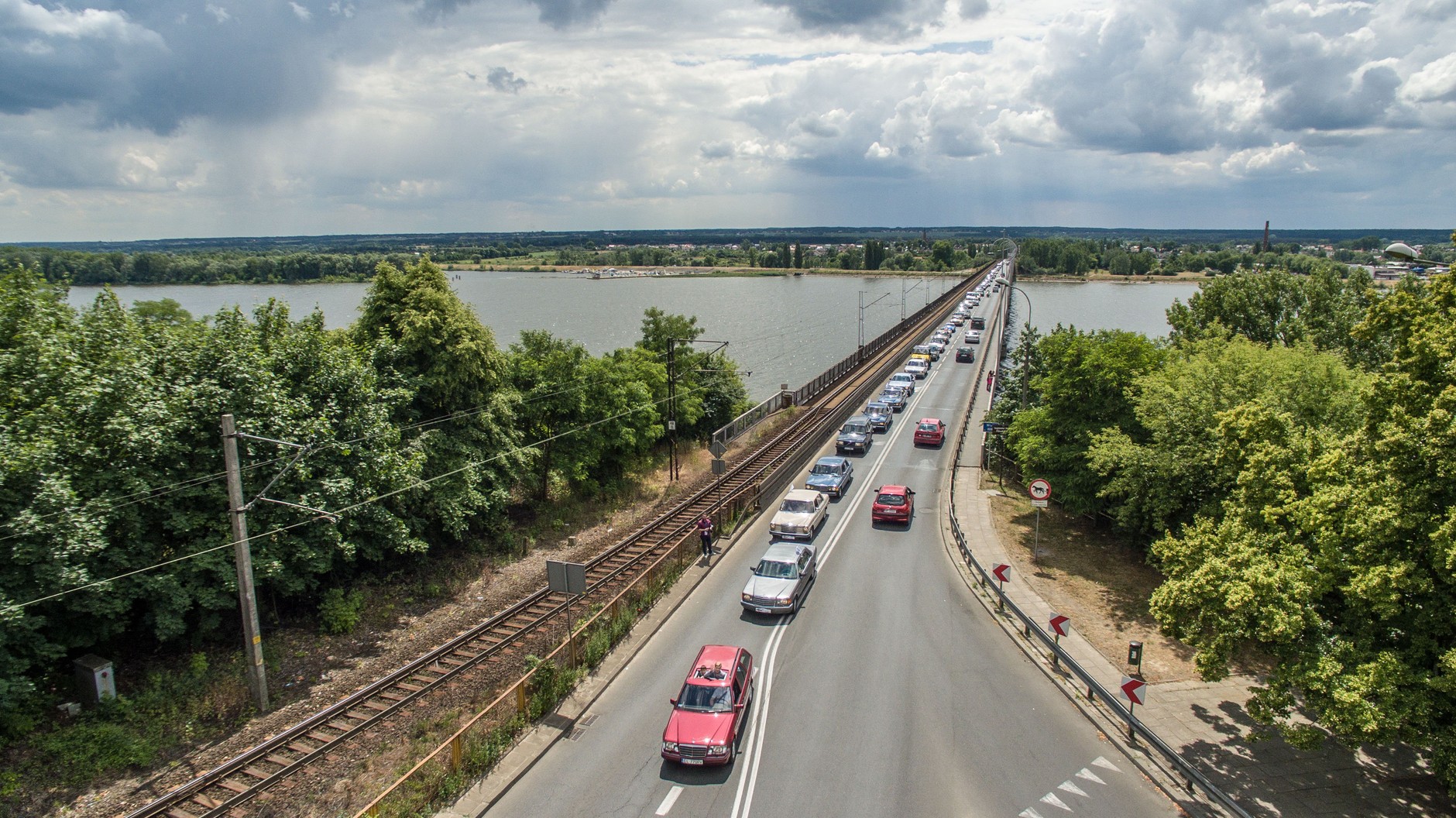 Mercedesem po Wiśle 2015 (fotorelacja)