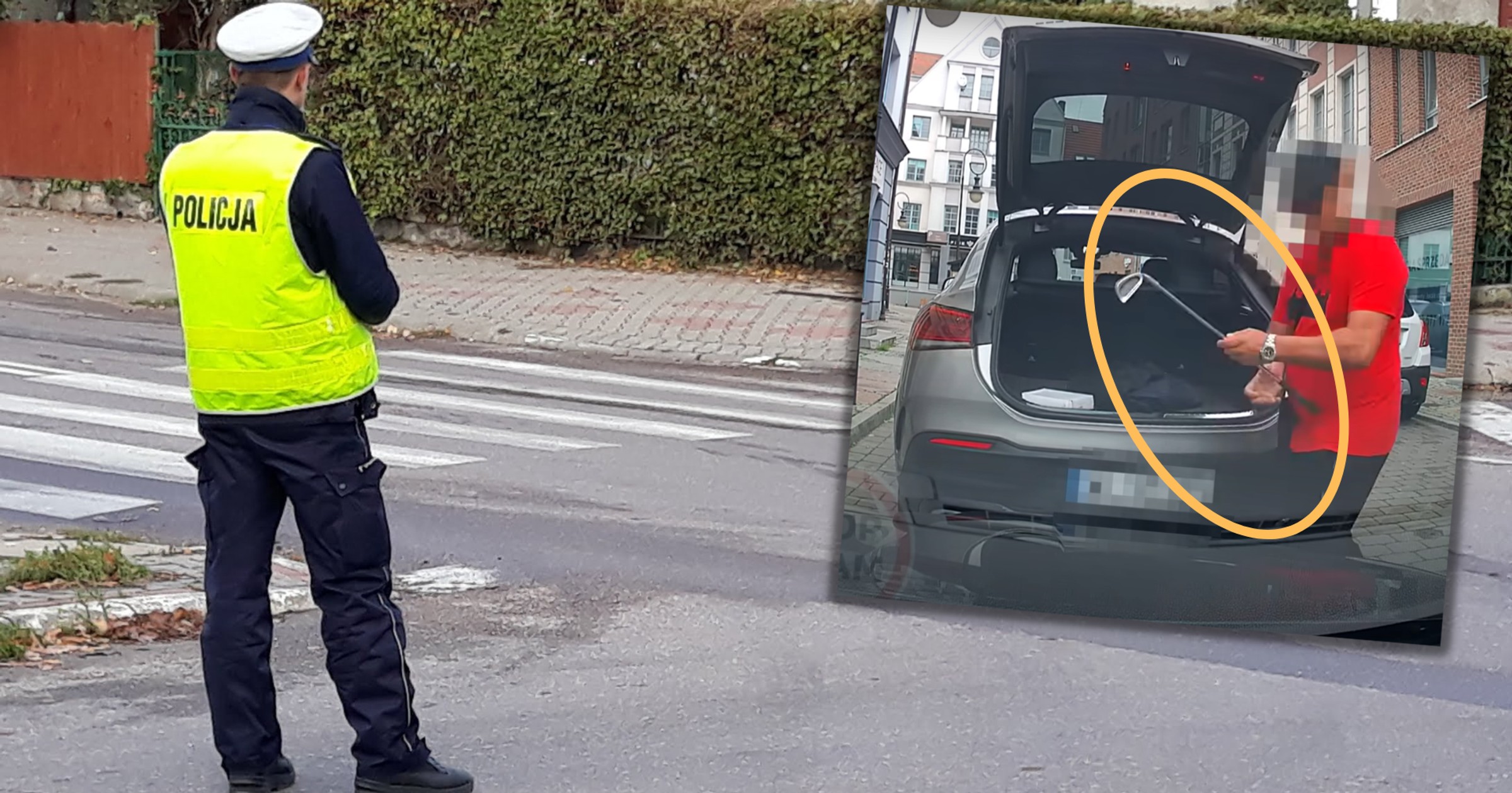 Takiej zawartości bagażnik nikt się nie spodziewał (Screen: YouTube/Stop Cham)