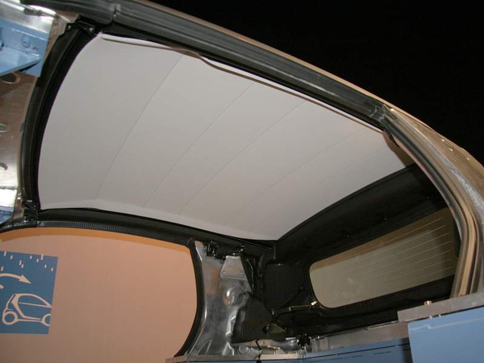 Smart ForTwo: premiera na dachu