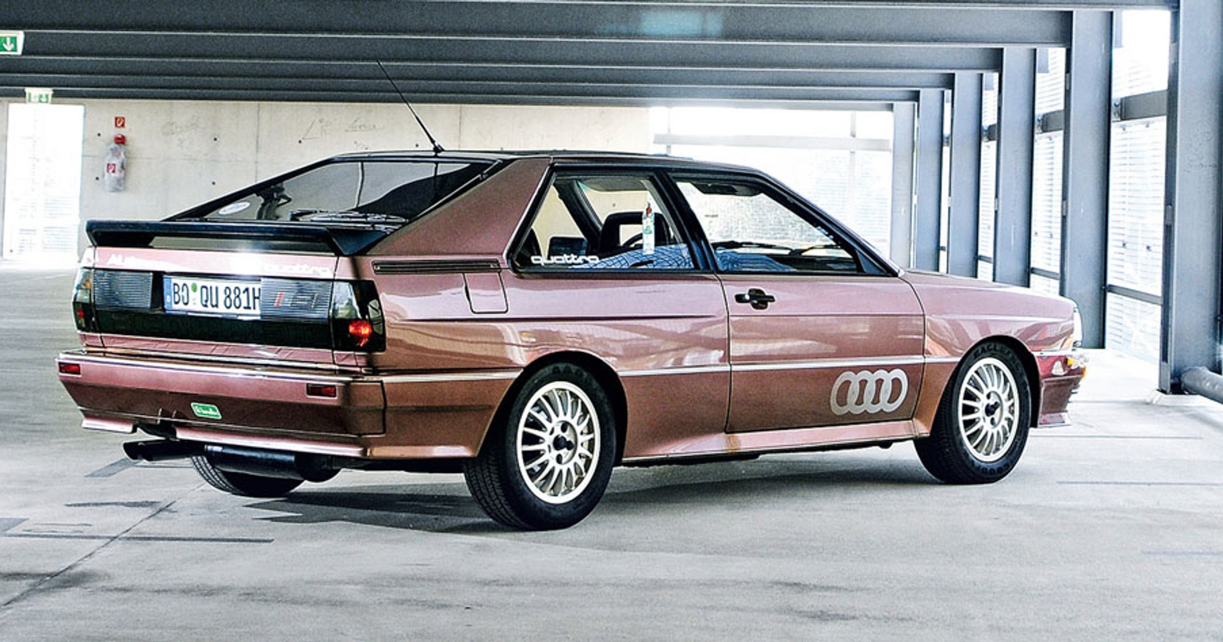 Audi Quattro - postrach rajdowych tras