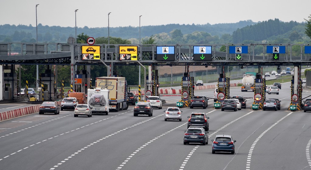 Autostrada A4 - bramki w Balicach