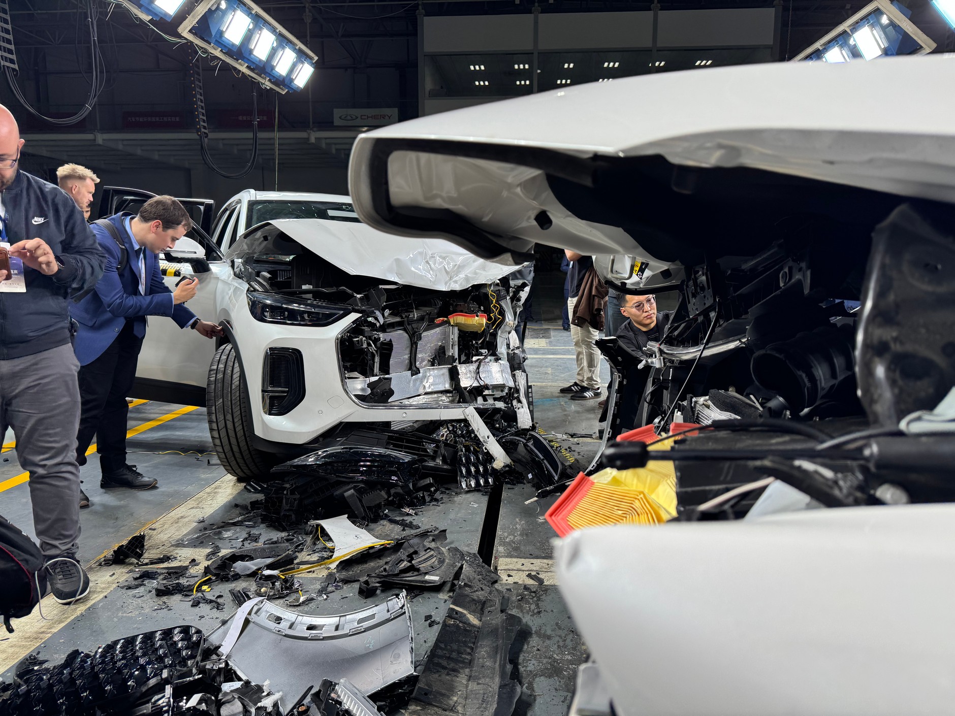Crash test Chery Tiggo 9