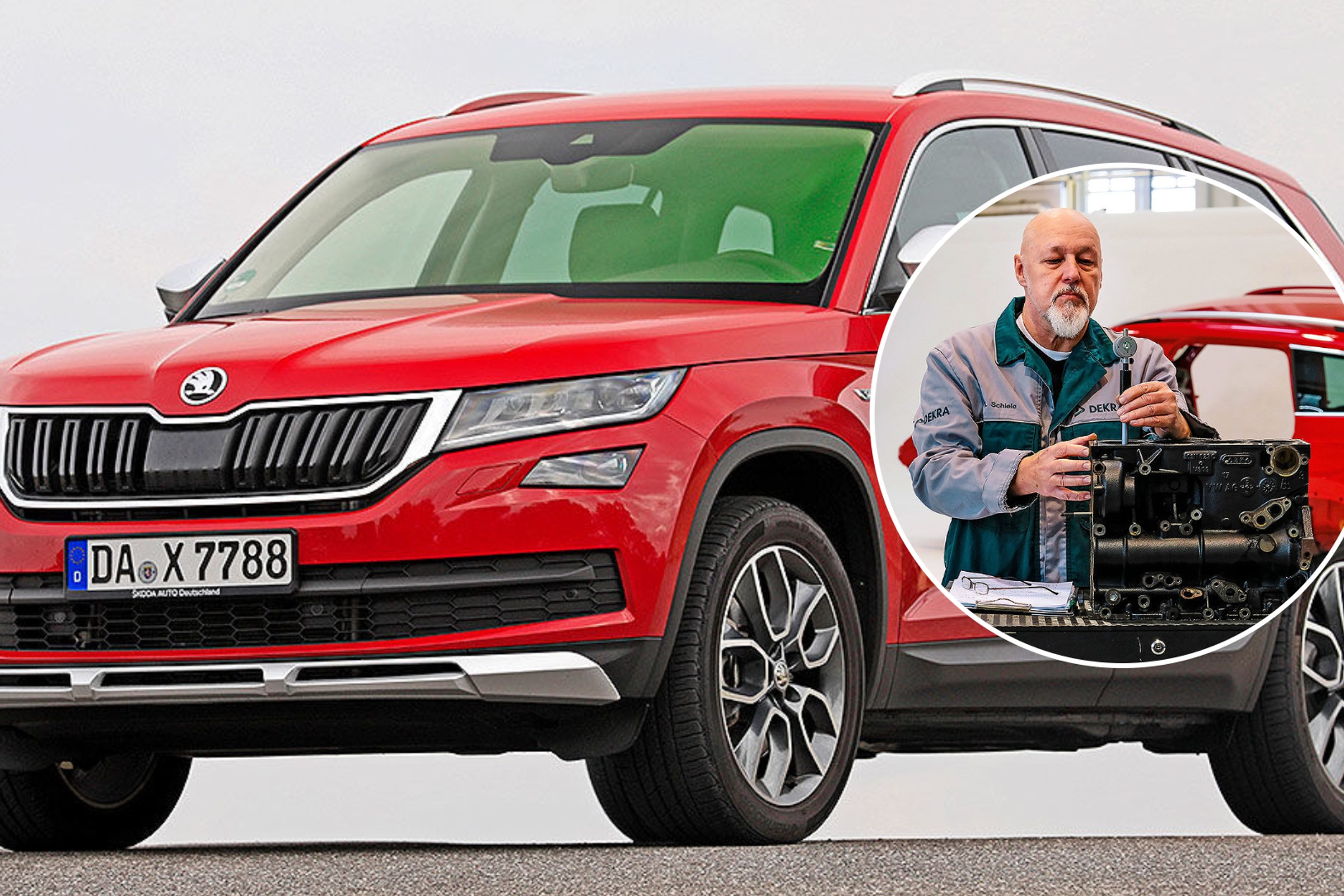 Mechanicy dokładnie przyjrzeli się Skodzie Kodiaq. Co dzieje się przy dużych przebiegach?