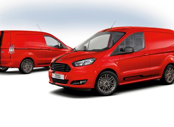 Ford Transit Courier i Tourneo Courier w odmianach sportowych