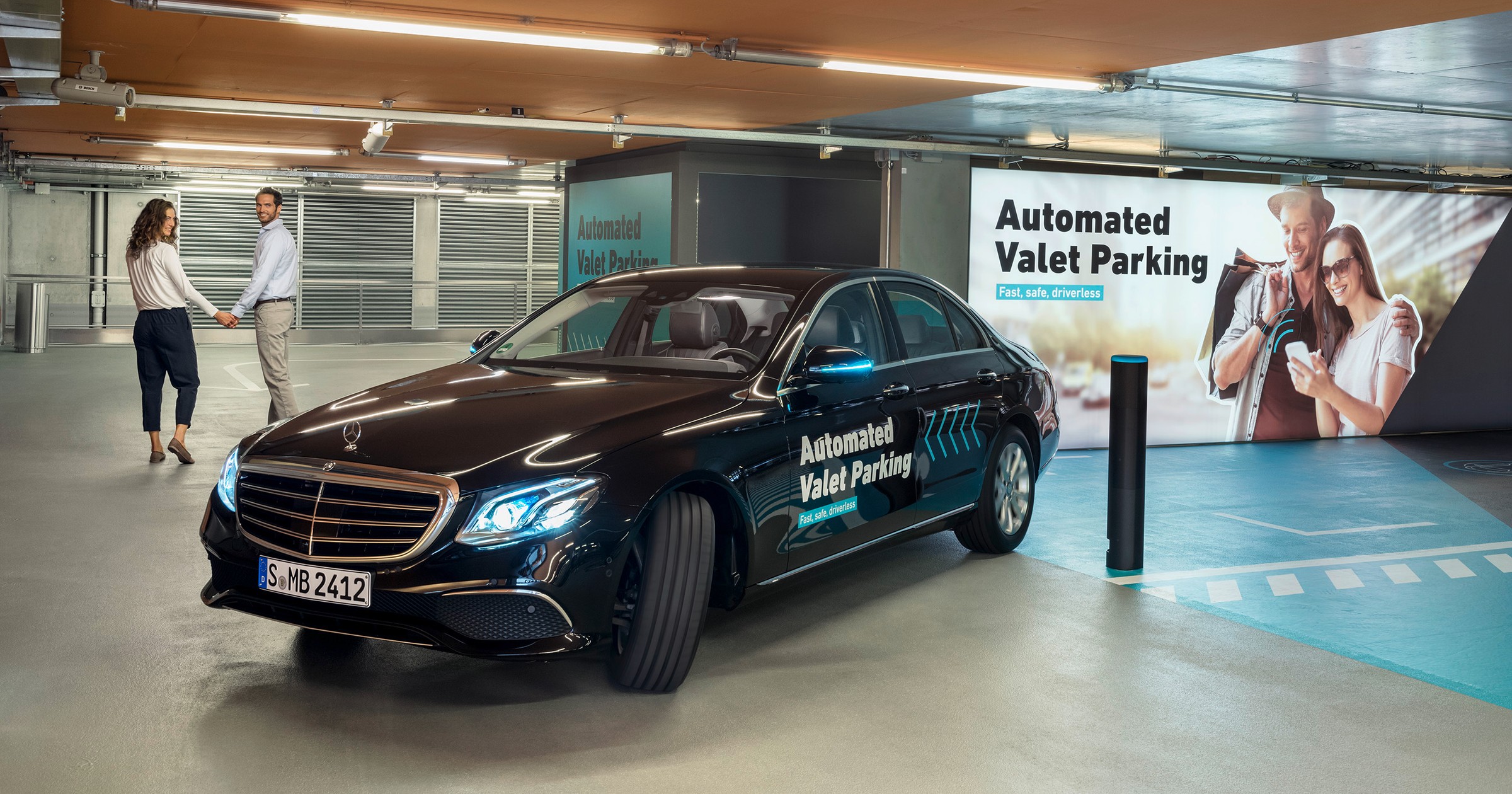 Pierwszy zautomatyzowany garaż z systemem automatycznego parkowania