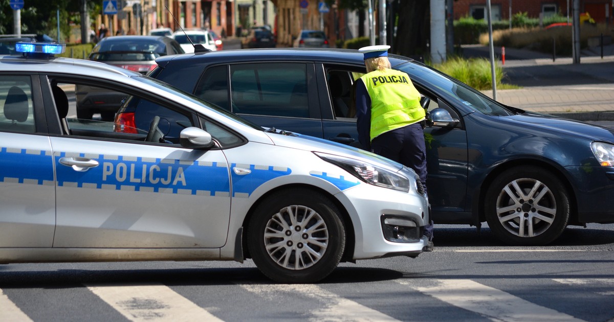 Kontrola policji - zdj. ilustracyjne