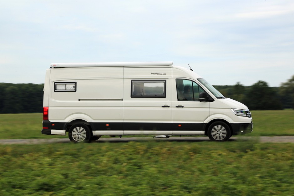 Volkswagen Crafter kamper – podróż po Norwegii