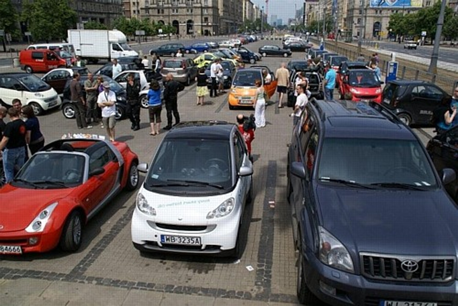 Relacja ze zlotu Smartów w Warszawie