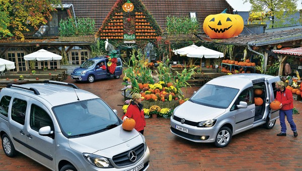 Citan kontra Kangoo i Caddy: auta dla rodziny i dla kuriera