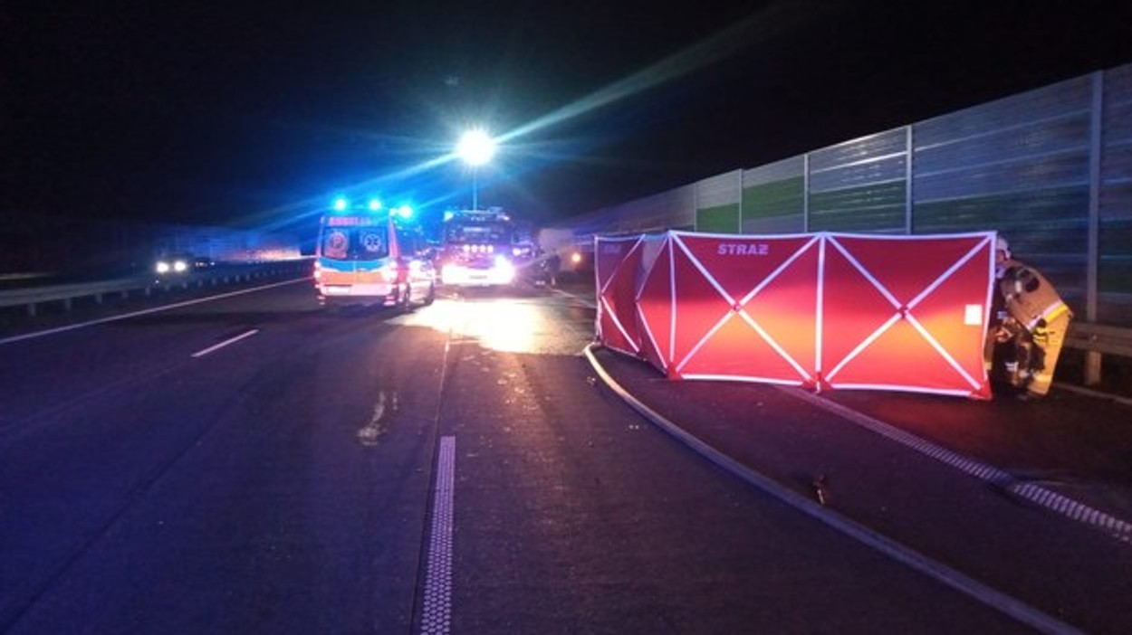 Wypadek na A1