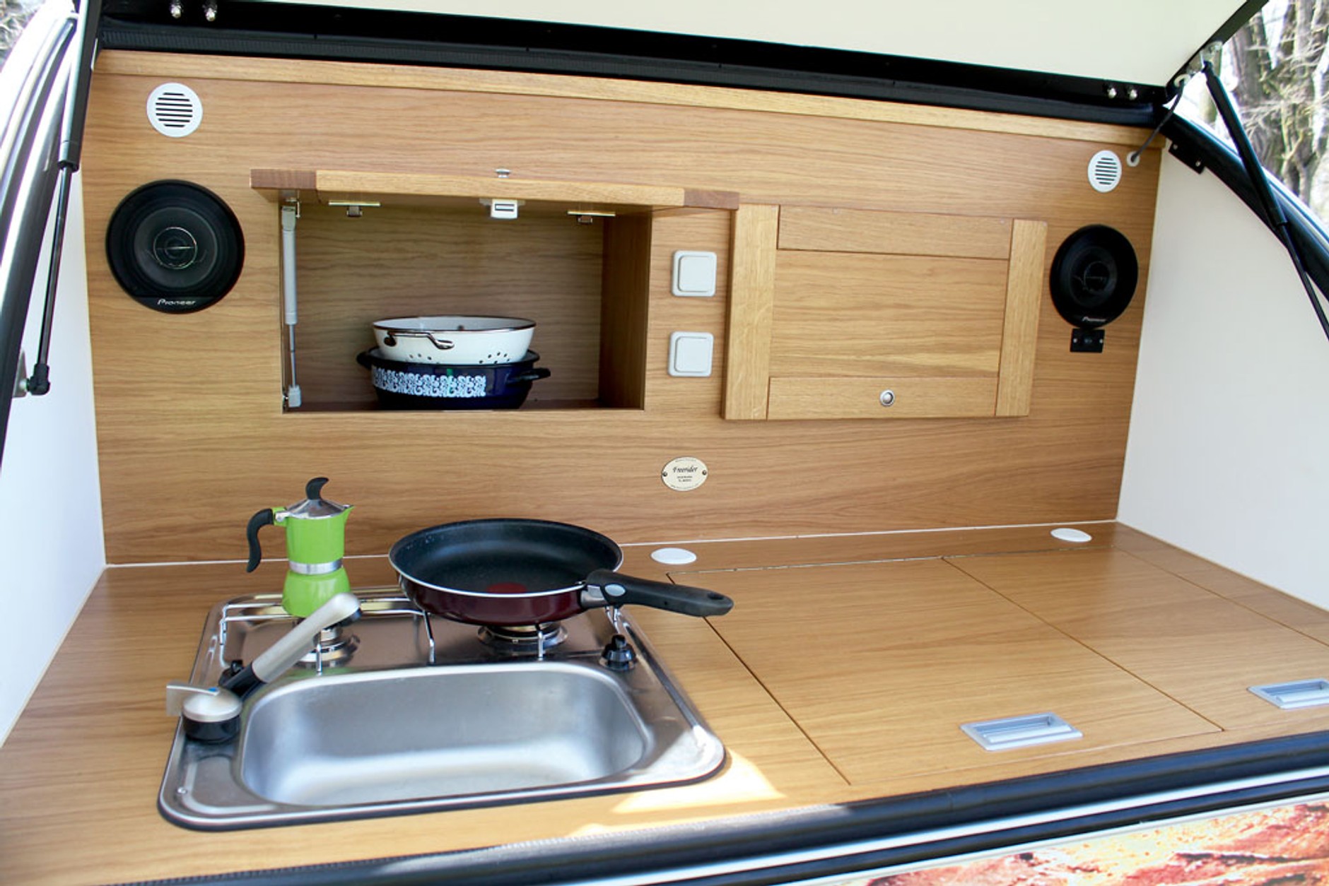 Kemping w stylu retro