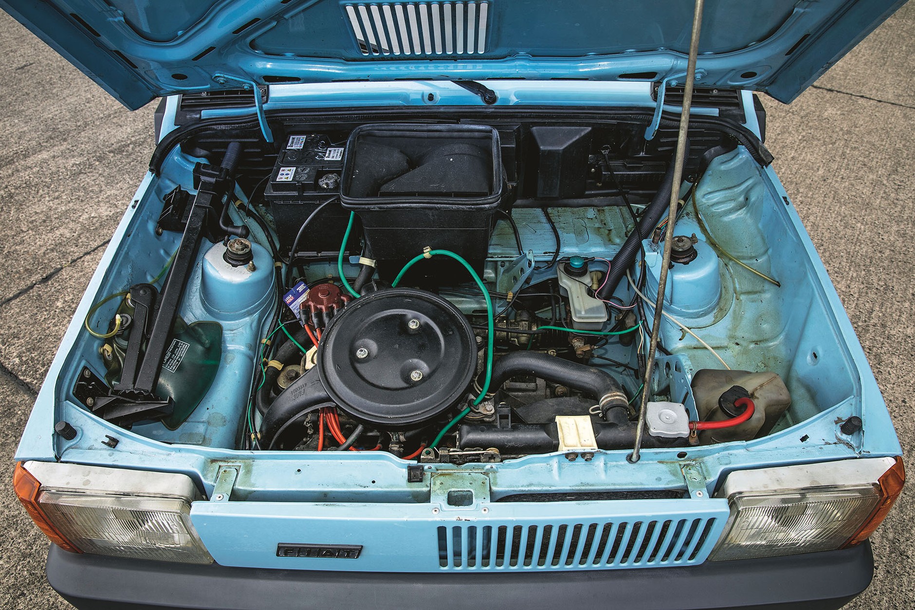 Fiat Panda 45 - w tym aucie znajdziecie tylko to co niezbędne