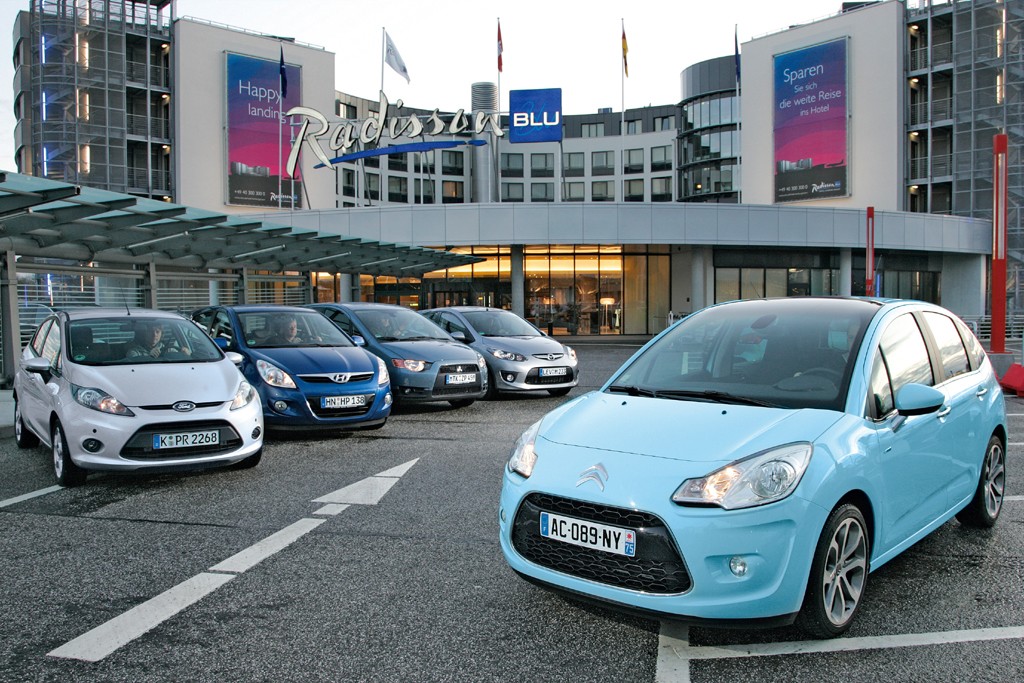 Małe i luksusowe -  Citroen C3 kontra Ford Fiesta, Hyundai i20, Mazda 2 i Mitsubishi Colt