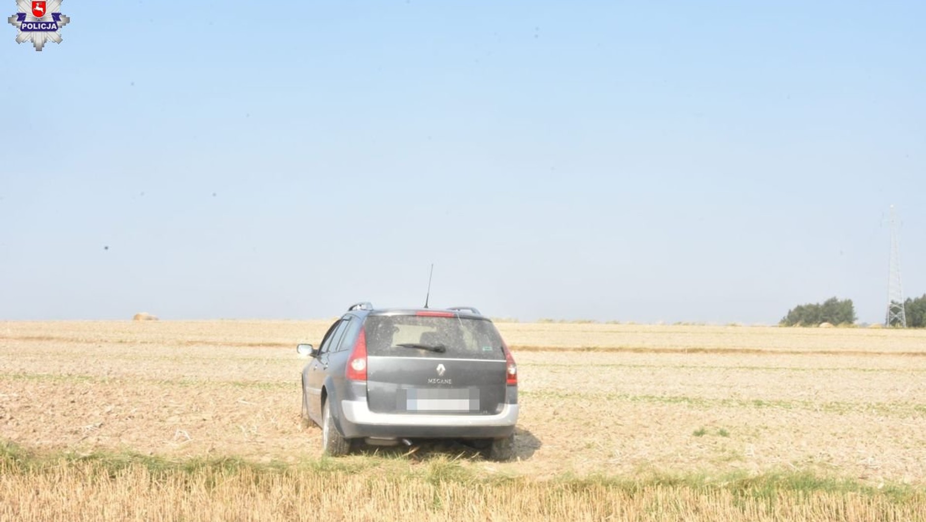 Renault Megane, którym uciekał 24-latek