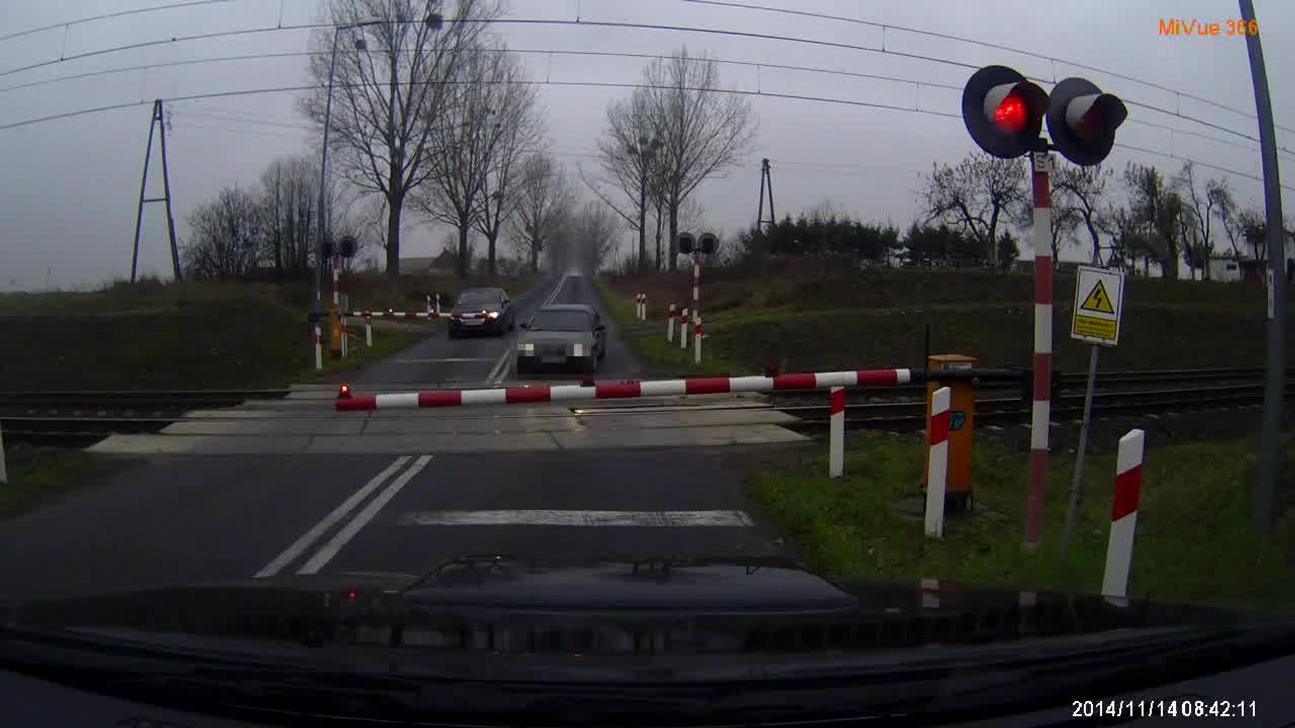 Przejazd kolejowy - bardzo łatwo o mandat