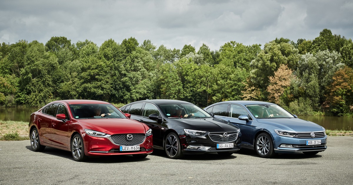 Porównanie - Mazda 6, Opel Insignia, Volkswagen Passat