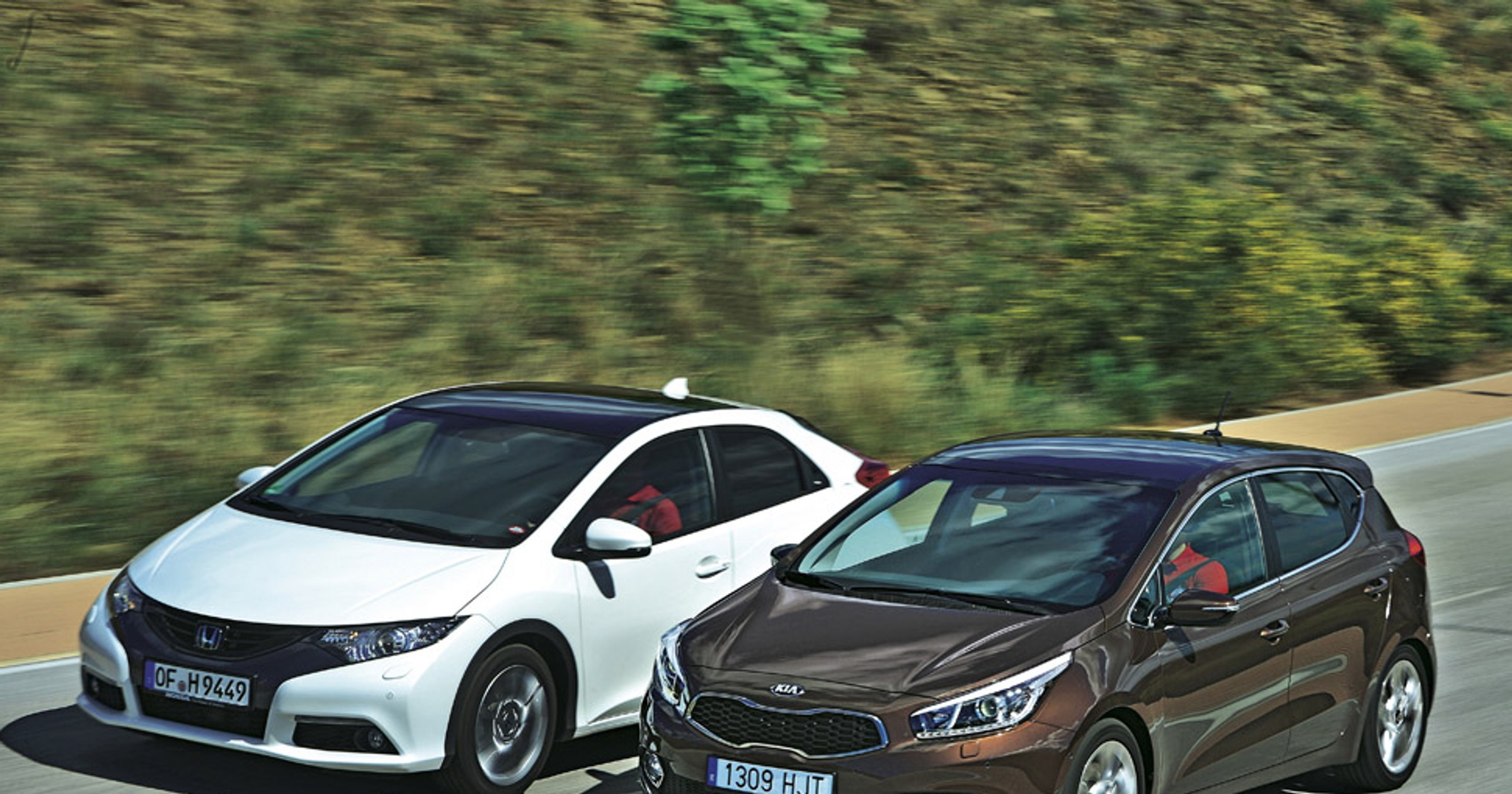 Kia cee'd kontra Honda Civic: czy uczeń dogonił mistrza?