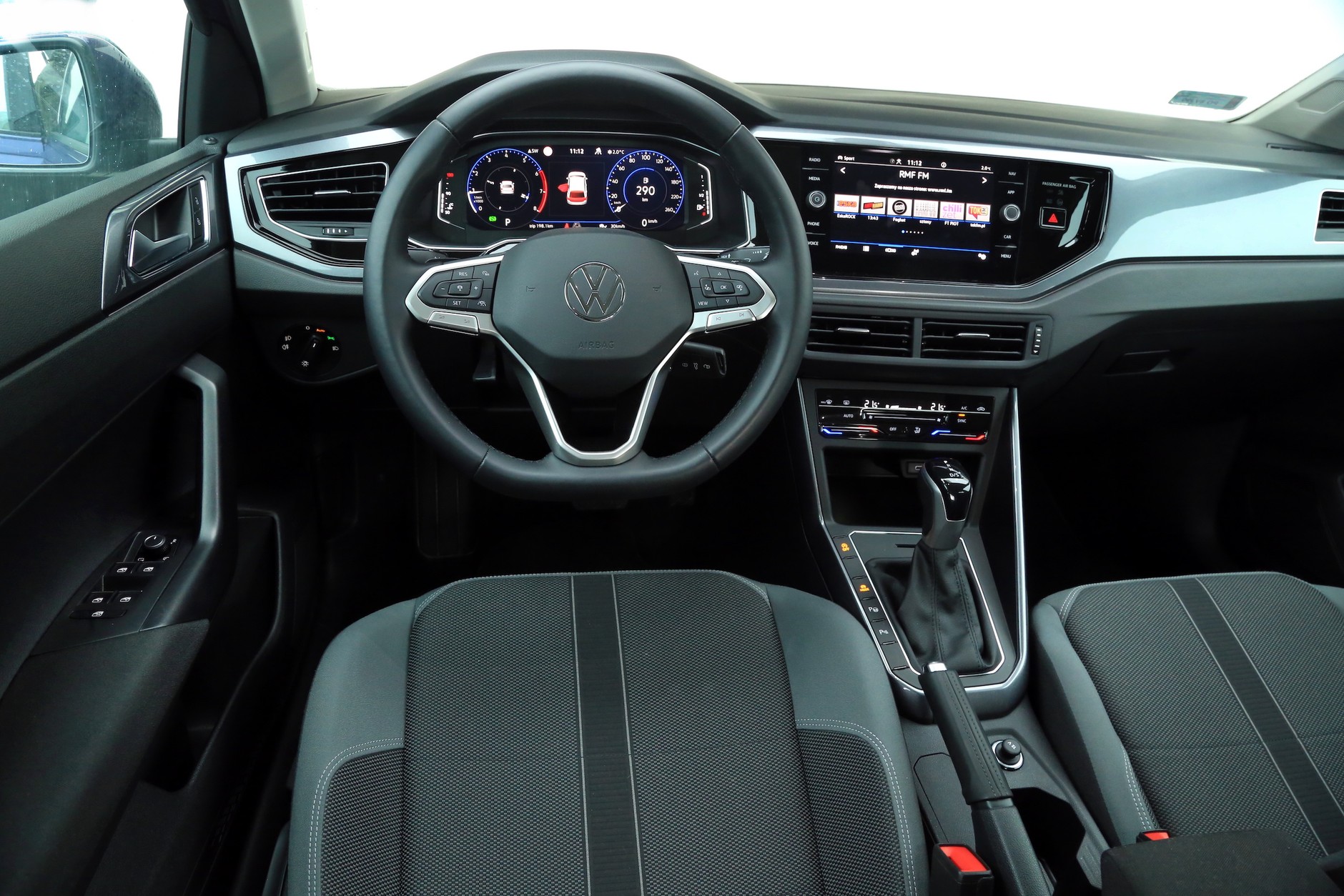 Wnętrze reklamowej wersji Volkswagena Polo