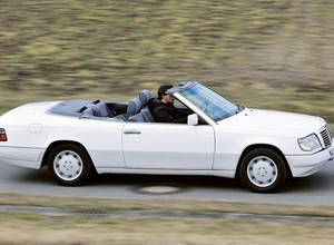 Mercedes 124 cabrio - kabriolet na cztery pory roku