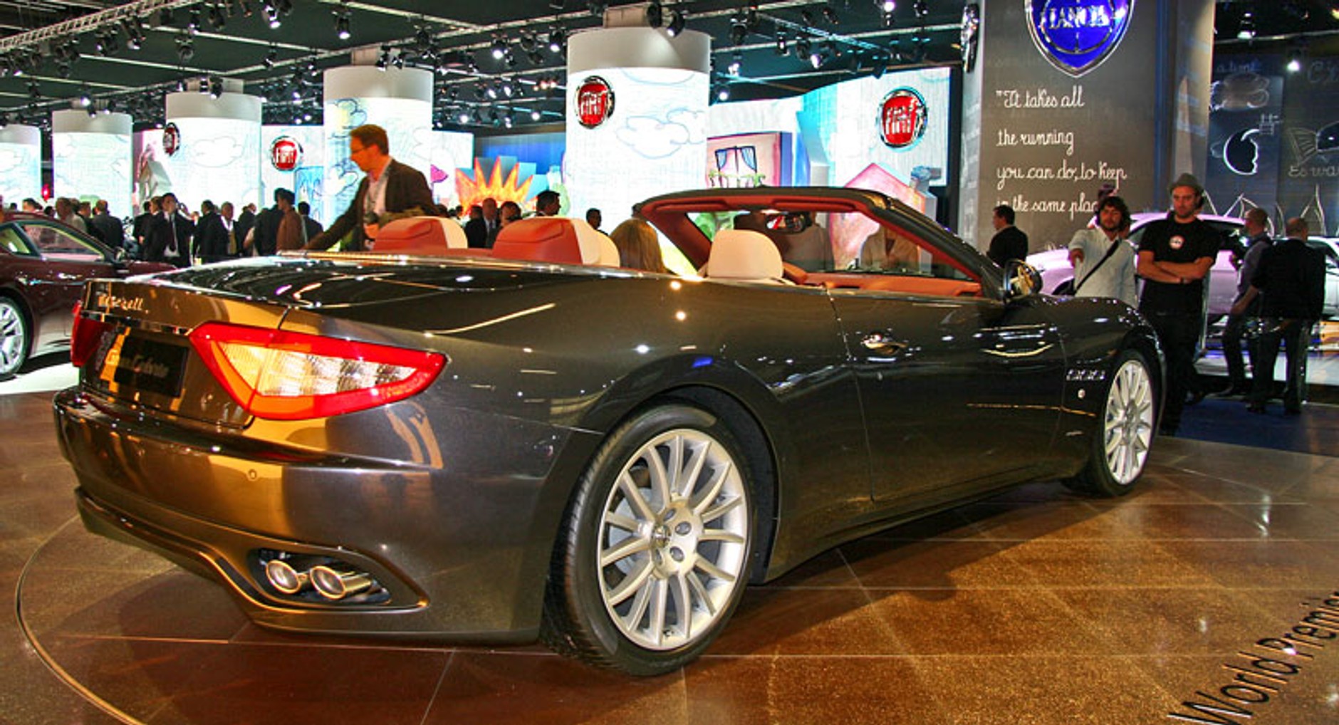 IAA Frankfurt 2009: Maserati GranCabrio czyli GranTurismo bez dachu