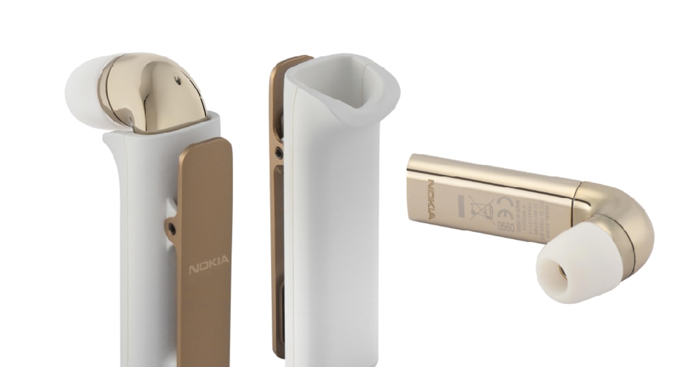 Luksusowy złoty Bluetooth: Nokia J