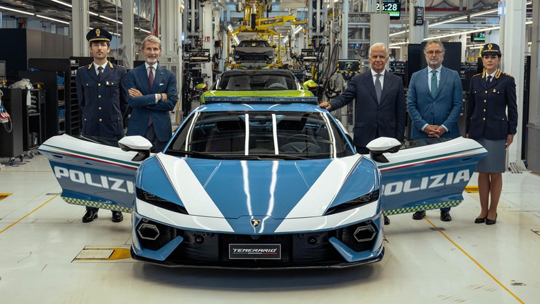 Lamborghini Temerario dla włoskiej policji
