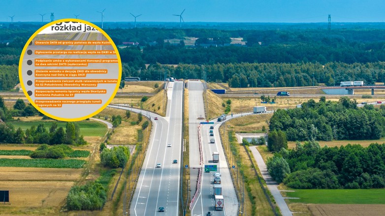 Siódemka GDDKiA na ten tydzień