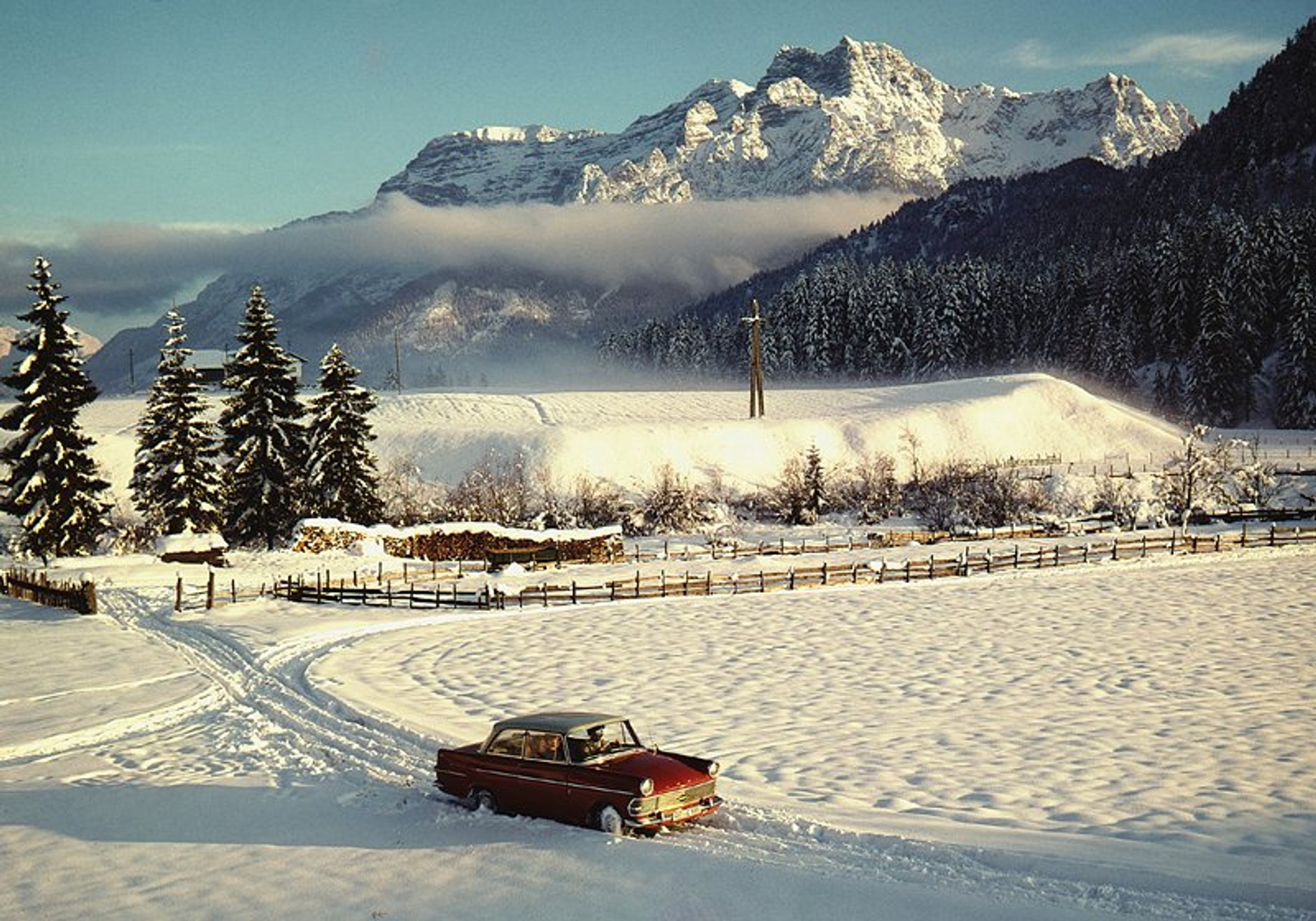 Opel: zimowe plenery