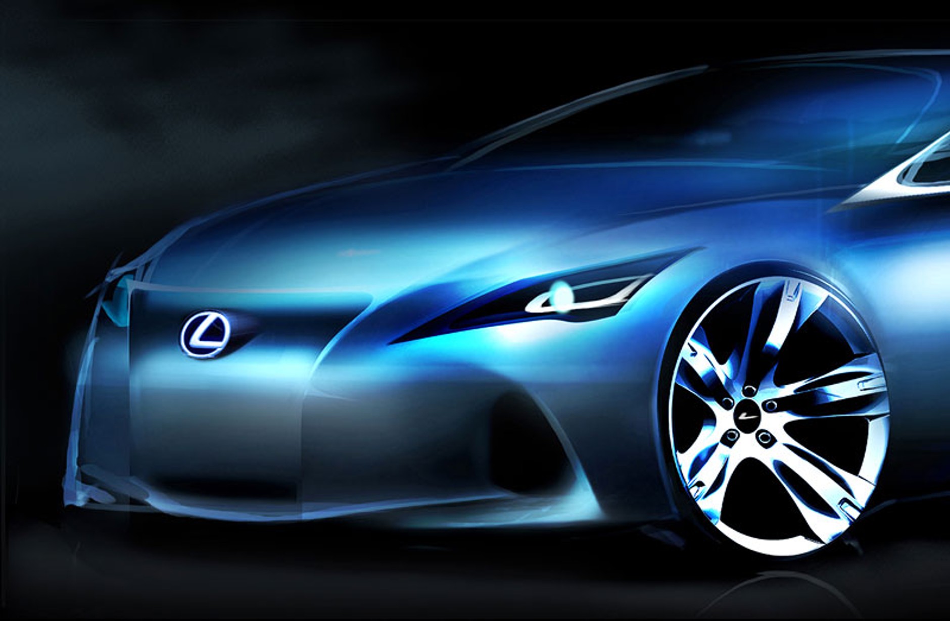 Lexus LF-Ch: Lexus vstoupí do nižší střední třídy v roce 2010