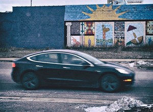 Tesla Model 3 - tajny test w Detroit