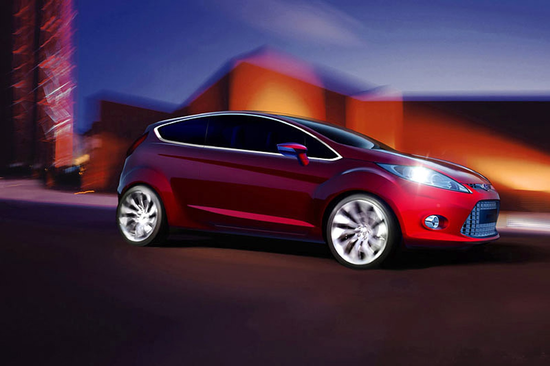 IAA Frankfurt 2007: Nowy Ford Fiesta w 2008 roku, studio Verve już we wrześniu