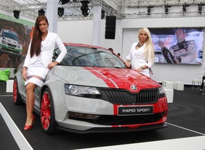 Skoda Rapid Sport na festiwalu w Wörthersee