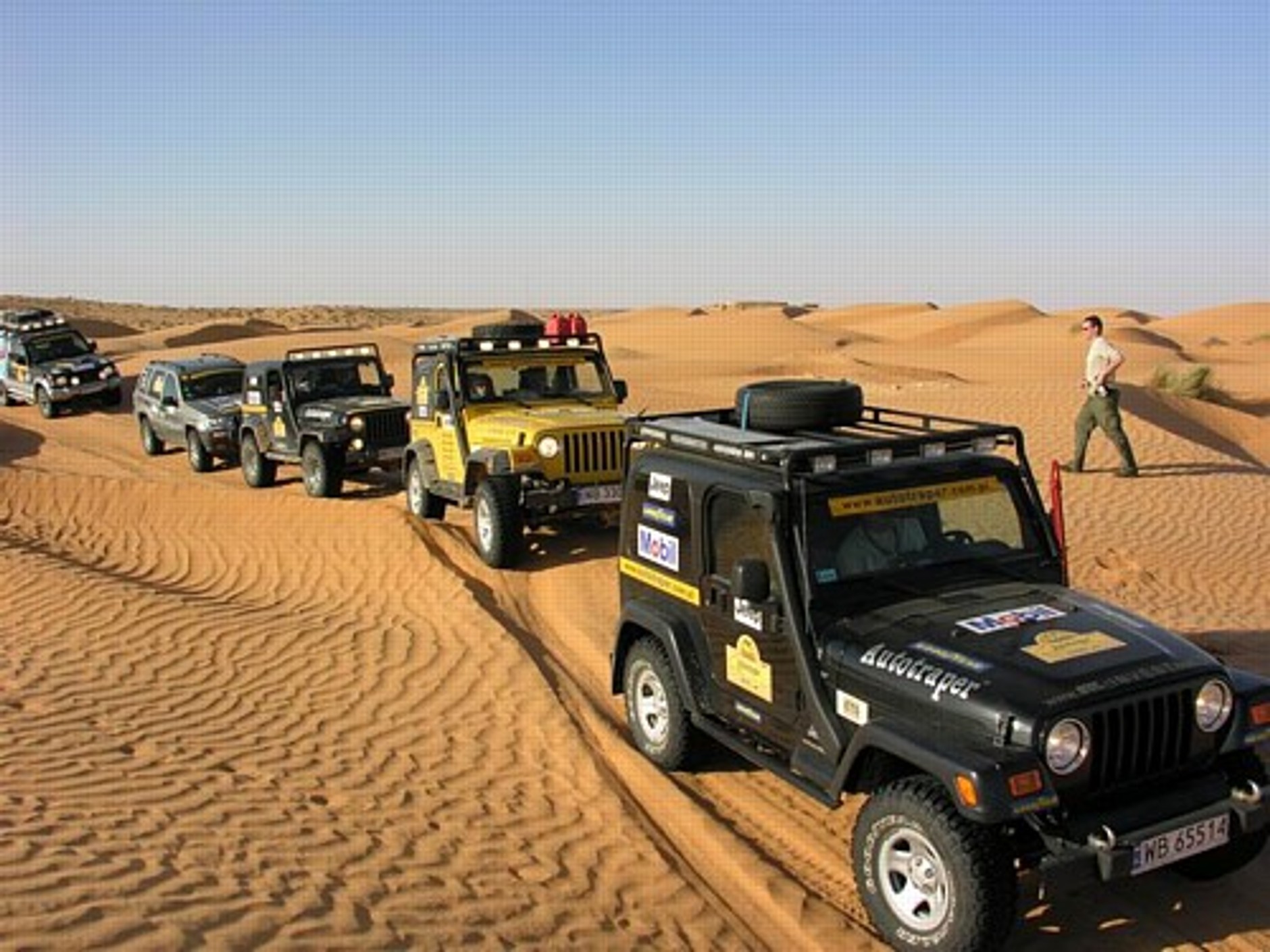 Mistrz 4x4 na piaskach Sahary