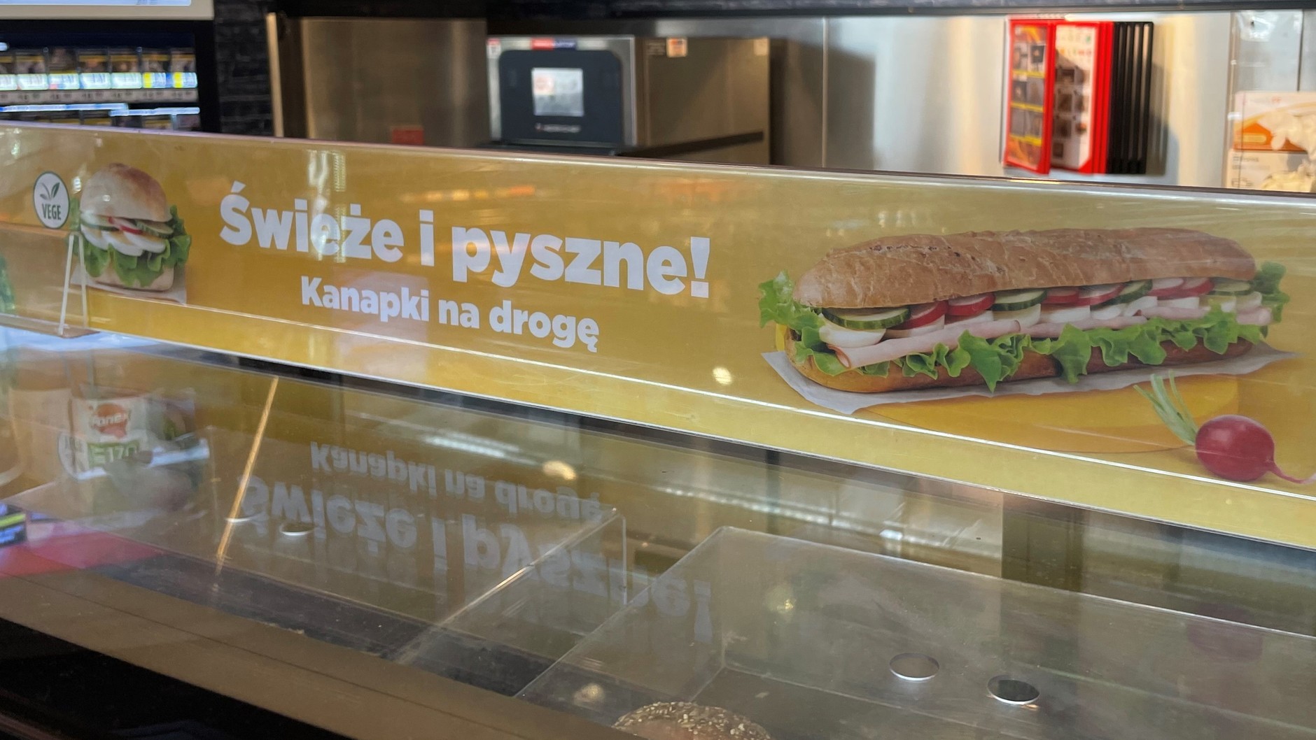 Kanapki na stacji Circle K