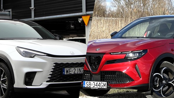 Lexus LBX i Alfa Romeo Junior (od lewej)