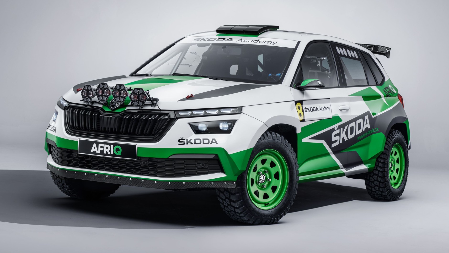Skoda Afriq (pustynna rajdówka na bazie Skody Kamiq; 2022 r.)