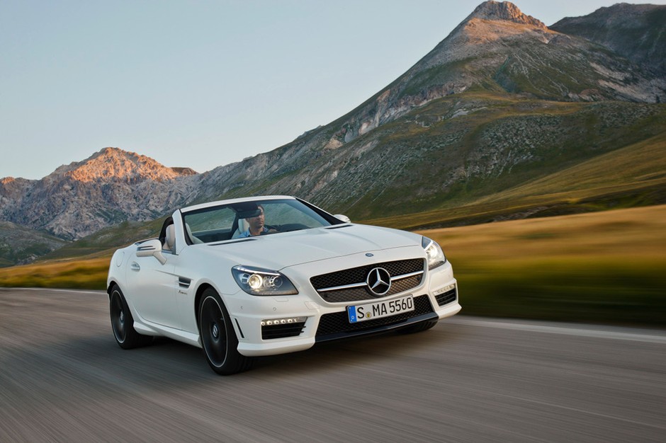 Mercedes SLK 55 AMG: mocny zawodnik