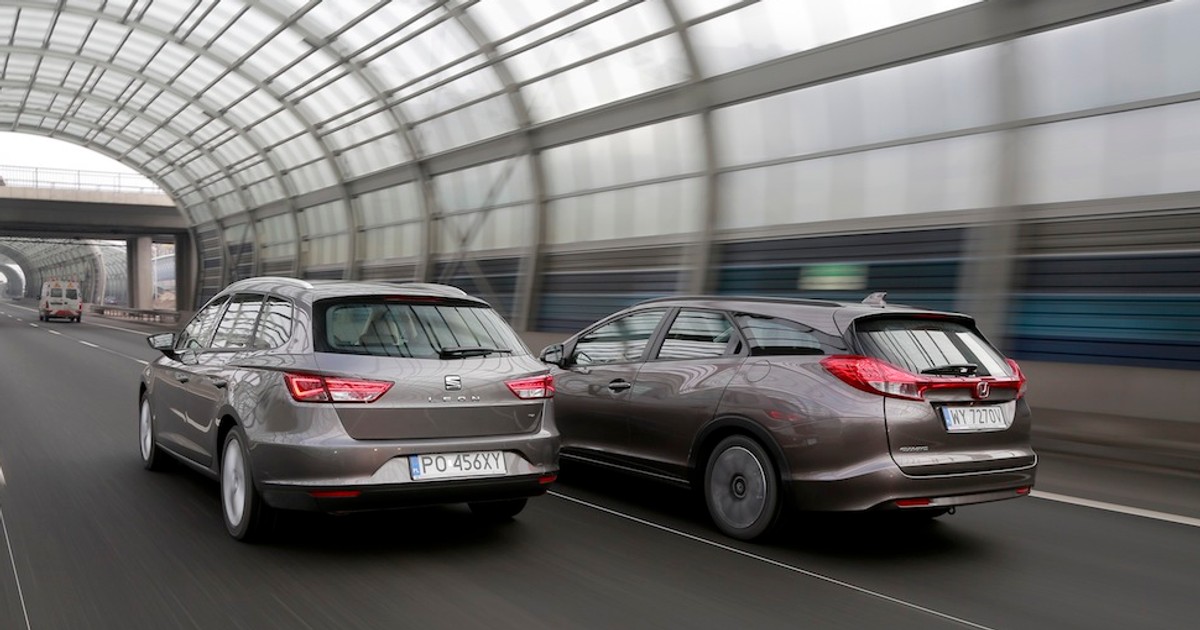 Honda Civic Tourer kontra Seat Leon ST