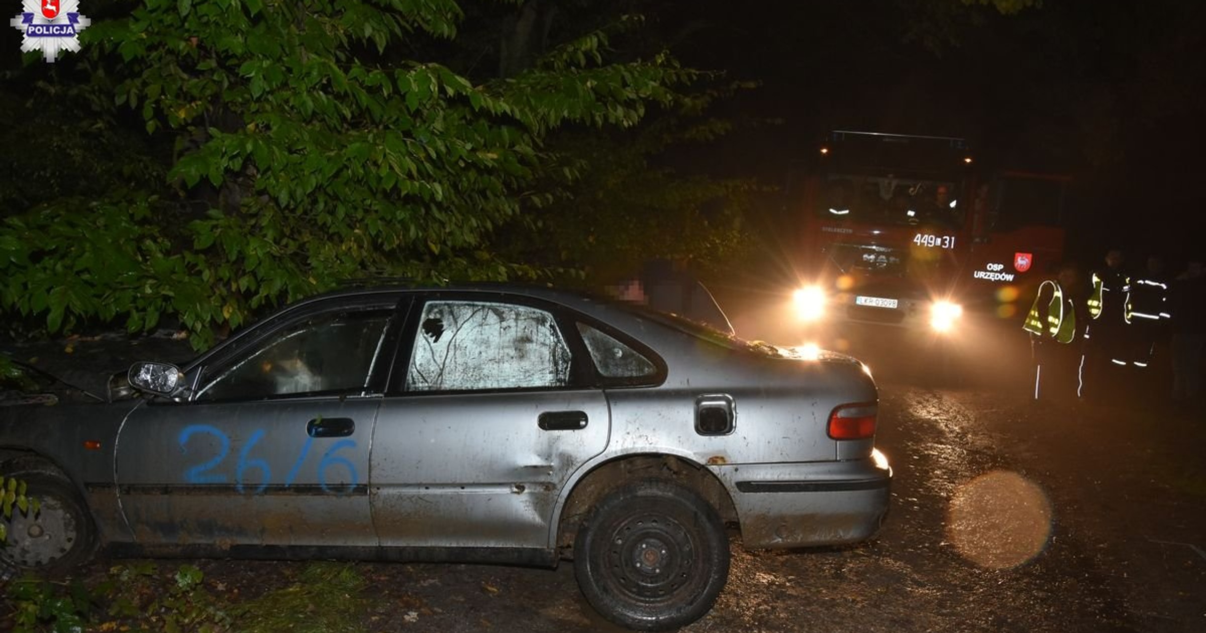 Hondą urządzili sobie rajd po polnych drogach