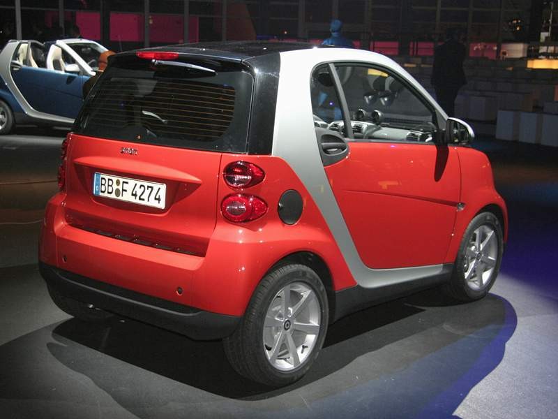 Smart ForTwo: premiera na dachu